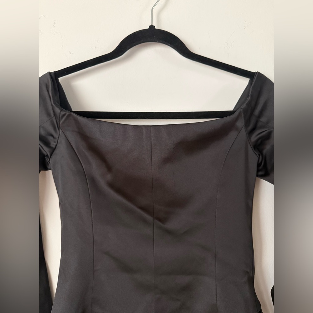 NWT L'AGENCE Off Shoulder Structured Button Up Blazer Top - Picture 12 of 16